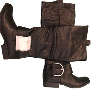 Just Fabulous Knee Hi Boots - NWOT!